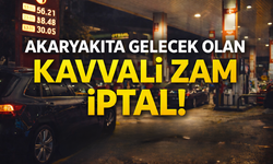 Motorin Zammı İptal Edildi