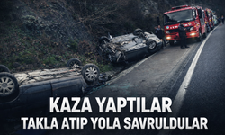 Geyve’de hatalı sollama kazaya neden oldu