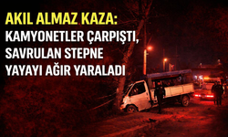 Erenler’de Korkunç Kaza: Çarpışan Kamyonetten Fırlayan Stepne Kadına Çarptı