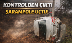 Otomobil Şarampole Uçtu: Sürücü Yaralandı