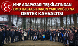 MHP Adapazarı Teşkilatından DMD Hastası Harun Yakupoğlu’na Destek Kahvaltısı