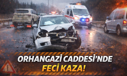 Orhangazi Caddesi’nde Feci Kaza!