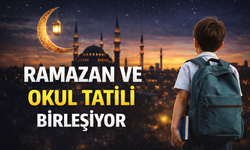 Ara tatil ile Ramazan Bayramı birleşiyor