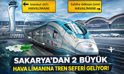 Sakarya'dan 2 büyük limana tren seferi geliyor!