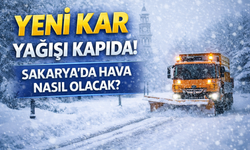 Yeni Kar Yağışı Kapıda! Sakarya’da Hava Nasıl Olacak?