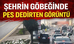 Şehrin Göbeğinde Pes Dedirten Görüntü