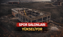 Üç ilçede kapalı spor salonları yükseliyor