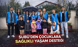 SUBÜ’den Çocuklara Sağlıklı Yaşam Desteği