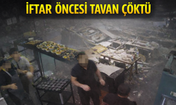 İftara Saatler Kala Tavan Çöktü