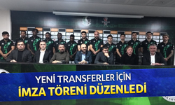 Sakaryaspor'a 13 isim katıldı!