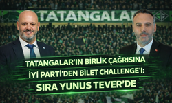 Tatangalar’ın birlik çağrısına İYİ Parti’den bilet challenge’ı: Sıra Yunus Tever’de