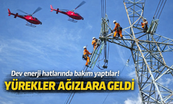 Dev Enerji Hatlarında Bakım Yaptılar