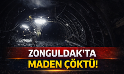 Zonguldak'ta maden çöktü!