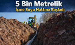 Arifiye'de 5 Bin Metrelik İçme Suyu Hattına Başladı