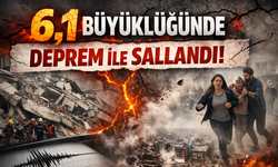 Endonezya’da 6,1 Büyüklüğünde Deprem