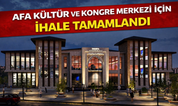 AFA Kültür ve Kongre Merkezi İçin İhale Tamamlandı