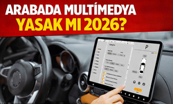 Araçlarda Multimedya Ekranı Kullanımına Yeni Düzenleme