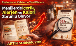 Menüde Şeffaflık Dönemi Başlıyor