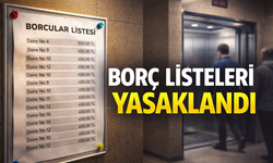 Apartman Panolarında Borç Listeleri Yasaklandı