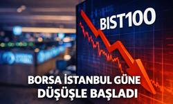Borsa Güne Düşüşle Başladı