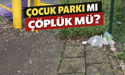 Çocuk Parkı mı Çöplük mü? Ozanlar’daki Manzara Tepki Çekti