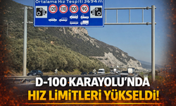 D-100 Karayolu’nda hız limitleri yükseldi!