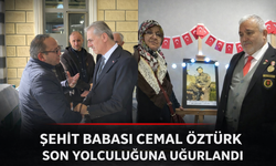 Şehit Babası Cemal Öztürk Son Yolculuğuna Uğurlandı