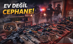 DEAŞ'lılar evi cephaneye çevirmiş!