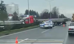 Bolu D-100’de Tır Makasladı: Trafik Uzun Süre Aksadı