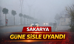 Sakarya’da Yoğun Sis: Görüş Mesafesi 10 Metreye Kadar Düştü