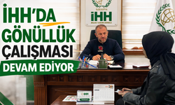 İHH'da Gönüllülük Çalışmaları Devam Ediyor