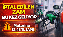 Akaryakıta tarihi zam! Motorine 12.45 TL zam geliyor!
