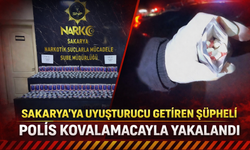 İstanbul’dan Sakarya’ya Uyuşturucu Getiren Şüpheli Kovalamaca Sonrası Yakalandı