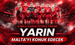 A Milli Kadın Futbol Takımı, yarın Malta'yı konuk edecek