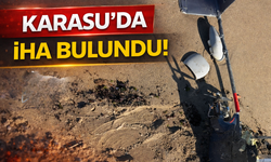 Karasu sahilinde İHA bulundu!