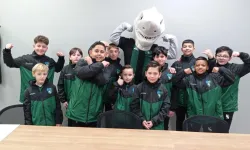 Kocaelili o çocuklar maçta yerlerini aldı