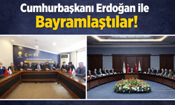 Cumhurbaşkanı Erdoğan ile Bayramlaştılar!