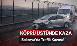 Erenler’de Köprüde Kaza: Kaygan Zemin Facianın Eşiğine Getirdi