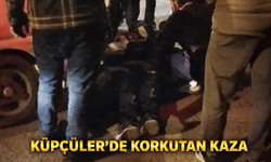 Küpçüler’de Otomobil ile Motosiklet Çarpıştı: Sürücü Yaralandı