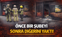 Bursa’da pizza zincirine ait iki şube kundaklandı