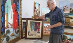 Renklerin büyülü dünyasına ömrünü adadı