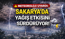 Meteoroloji Uyardı: Sakarya’da Yağış Etkisini Sürdürüyor!