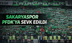 Sakaryaspor PFDK'ya sevk edildi