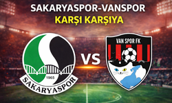 Sakaryaspor – Vanspor karşı karşıya
