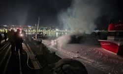 Şile'de bir yatta çıkan yangın söndürüldü