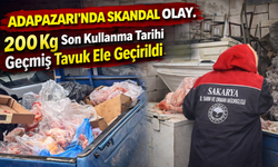 200 Kg Son Kullanma Tarihi Geçmiş Tavuk Ele Geçirildi