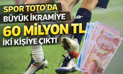 Spor Toto’da Büyük İkramiye: 60 Milyon TL İki Kişiye Çıktı