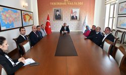 Tekirdağ Valisi Soytürk muhtarlarla bir araya geldi