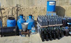 Tekirdağ'da 425 litre sahte içki ele geçirildi