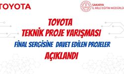 Sakarya’da Toyota Teknik Proje Yarışması Heyecanı: Finalistler Belli Oldu